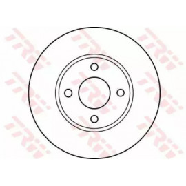 Диск гальмівний NISSAN, передн., Вент. (вир-во TRW)