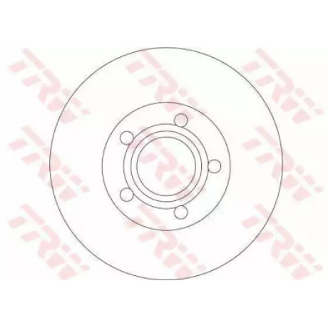 Диск тормозной AUDI A6, A8 задн., вент. (пр-во TRW)