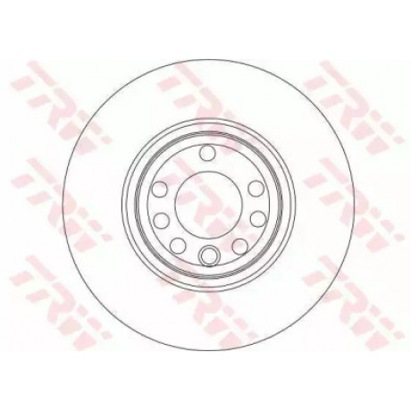 Диск тормозной FIAT, OPEL SIGNUM, SAAB, задн. (пр-во TRW)