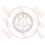 Диск гальмівний NISSAN, OPEL, RENAULT, передн., Вент. (вир-во TRW)  Диск гальмівний NISSAN, OPEL, RENAULT, передн., Вент. (вир-во TRW)