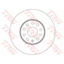 Диск гальмівний SEAT Toledo, SKODA Yeti, VW Golf VI вент. (вир-во TRW)
