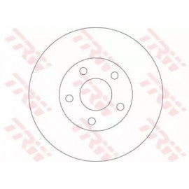 Диск тормозной NISSAN, передн., вент. (пр-во TRW)