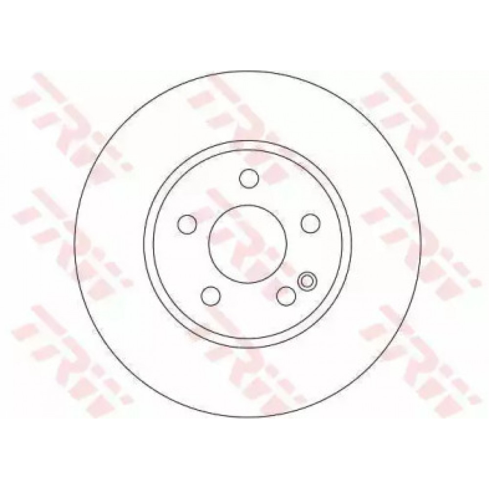 Диск гальмівний MB Vito передн., Вент. (вир-во TRW)