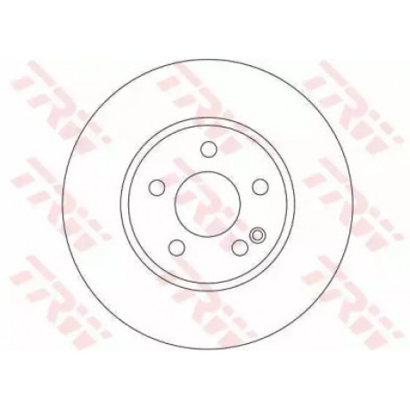 Диск гальмівний MB Vito передн., Вент. (вир-во TRW)