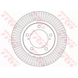 Диск гальмівний (вир-во TRW)