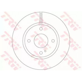 Диск гальмівний (вир-во TRW)