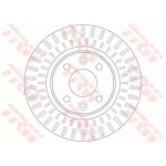 Диск гальмівний (вир-во TRW) 