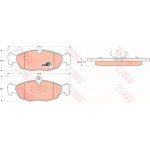 Колодка гальм. DAEWOO Lanos (KLAT), Nexia передн. (вир-во TRW) 