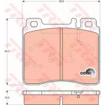 Колодка гальм. MB S-CLASS (W140) передн. (вир-во TRW) 