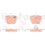Колодка гальм. BMW 3 (E46) задн. (вир-во TRW)  Колодка гальм. BMW 3 (E46) задн. (вир-во TRW)