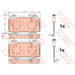Колодка гальм. MB C-CLASS (W203) передн. (вир-во TRW)  Колодка гальм. MB C-CLASS (W203) передн. (вир-во TRW)