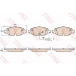 Колодка торм. SKODA OCTAVIA 1.2-2.0TDI 2012-,VW GOLF VII 1.2-2.0TDI 2012- передн. (вир-во TRW)  Колодка торм. SKODA OCTAVIA 1.2-2.0TDI 2012-,VW GOLF VII 1.2-2.0TDI 2012- передн. (вир-во TRW)