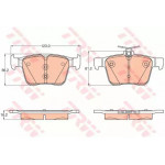 Колодка торм. VW GOLF VII 2.0 2013-,AUDI A3 2012- задн. (вир-во TRW)  Колодка торм. VW GOLF VII 2.0 2013-,AUDI A3 2012- задн. (вир-во TRW)