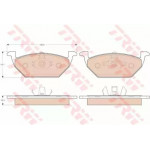 Колодка гальм. AUDI A3, SEAT Cordoba, SKODA, VW передн. (вир-во TRW)  Колодка гальм. AUDI A3, SEAT Cordoba, SKODA, VW передн. (вир-во TRW)