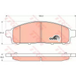 Колодка гальм. Mitsubishi L200 передн. (вир-во TRW)  Колодка гальм. Mitsubishi L200 передн. (вир-во TRW)