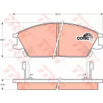 Колодка гальм. HYUNDAI Accent передн. (вир-во TRW) 