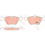 Колодка гальм. BMW 3 (E36) передн. (вир-во TRW)  Колодка гальм. BMW 3 (E36) передн. (вир-во TRW)
