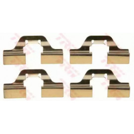 Колодок гальм. компл. монтажний VW Bora, Passat, Polo задн. (вир-во TRW)