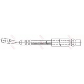 Шланг гальм. DAEWOO Lanos передн. (вир-во TRW)