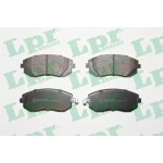 Колодка торм. диск. SUBARU FORESTER (SF, SG), IMPREZA (GD, GG) передн. (пр-во LPR) 