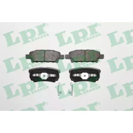 Колодки гальмівні (вир-во LPR)