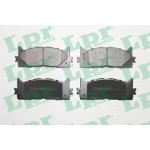 Колодка торм. диск. TOYOTA CAMRY передн. (пр-во LPR) 