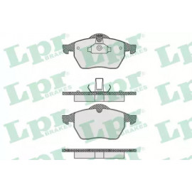 Колодка торм. диск. OPEL VECTRA B, передн. (пр-во LPR)