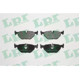 Колодка торм. диск. BMW 3/5/7ser. задн. (пр-во LPR)  Колодка торм. диск. BMW 3/5/7ser. задн. (пр-во LPR)