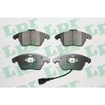 Колодка торм. диск. AUDI A3, SEAT, SKODA, VW передн. (пр-во LPR) 