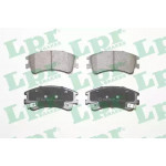 Колодка торм. диск. MAZDA 6 (GG, GY) передн. (пр-во LPR) 