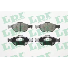 Колодка торм. диск. FORD FIESTA, FUSION, MAZDA 2 передн. (пр-во LPR)