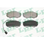 Колодка торм. диск. CITROEN JUMPER, FIAT DUCATO передн. (пр-во LPR) 