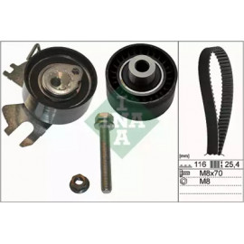 Комплект ременя ГРМ FORD 1683833 (Ви-во INA)  Комплект ременя ГРМ FORD 1683833 (Ви-во INA)