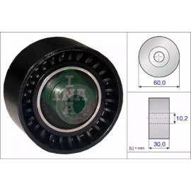 Ролик провідний CITROEN (вир-во Ina)