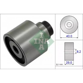 Ведучий ролик, зубчастий ремінь VW 03L 109 244 G (Ви-во INA)