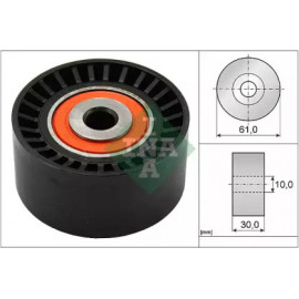 Ведущий ролик, зубчатый ремень FORD 1725441, MITSUBISHI MN982503  (Пр-во INA)