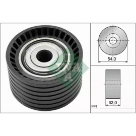 Ведучий ролик, зубчастий ремінь 82 01 058 069  DACIA DUSTER, 04/10 - 1.6 16V (Ви-во INA)