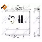 Радіатор охолодження двигуна (вир-во Nissens) 