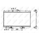 Радіатор охолодження двигуна (вир-во Nissens) 