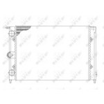 Радіатор охолодження двигуна (вир-во Nissens) 