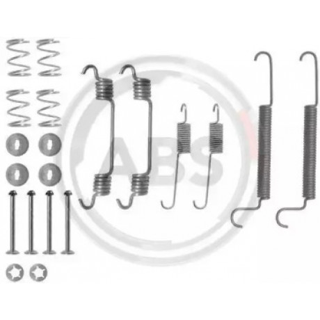 Монтажный к-кт торм. колодок OPEL ASTRA, COMBO, ZAFIRA (пр-во ABS)