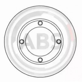 Диск тормозной ВАЗ 2101 передний (пр-во ABS)