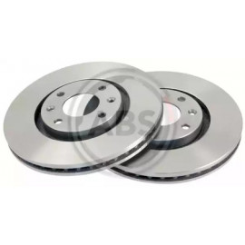 Диск гальмівний CITROEN/PEUGEOT C5/Xsara/307 передн. вент. (вир-во ABS)