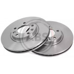 Диск тормозной PEUGEOT 407, SW 5/04-9/08 передн. (пр-во ABS) 