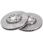 Диск тормозной CITROEN C8, PEUGEOT 807 передн., вент. (пр-во ABS) 