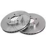 Диск тормозной NISSAN, передн., вент. (пр-во ABS) 