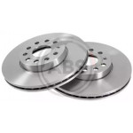 Диск тормозной AUDI/VW A3/GOLF/TOURAN 16" передн. вент. (пр-во ABS) 