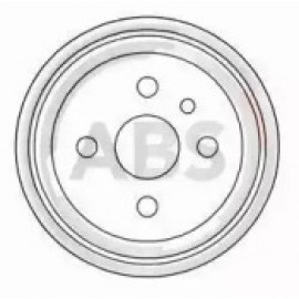 Барабан гальм. OPEL Astra / Vectra задн. (вир-во ABS)