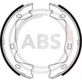 Колодка гальм. барабан. OPEL Astra / Vectra / Omega задн. (вир-во ABS)