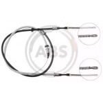 Трос ручного тормоза OPEL KADETT (пр-во ABS) 